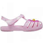 Sandały dla dzieci Crocs Isabela Charm Sandals różowe 208445 6S0 w sklepie internetowym Maronix.pl