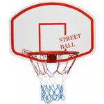 Tablica do koszykówki Kimet Street Ball+obręcz biało-czerwona w sklepie internetowym Maronix.pl