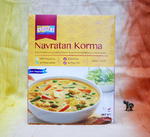 Ashoka Shahi Navratan Korma - warzywa w łagodnym sosie - Danie wegańskie! w sklepie internetowym Indiaonline.pl