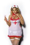Anais sexy koszulka pielęgniarka duże rozmiary SHANE od XL do 6XL w sklepie internetowym Sklep.salonmodyxxl.pl
