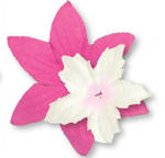 Papierowe kwiatki Heyda różowo/białe x80 w sklepie internetowym papierA4.pl