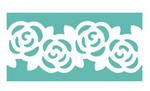 Dziurkacz ozdobny brzegowy - 609 002 róże x1 w sklepie internetowym papierA4.pl