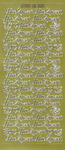 Sticker złoty 48358 - moc życzeń x1 w sklepie internetowym papierA4.pl