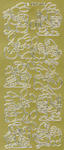 Sticker złoty 07103 - zajączki x1 w sklepie internetowym papierA4.pl
