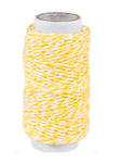 Sznurek bawełniany piekarski 20mb - żółty x1 w sklepie internetowym papierA4.pl