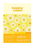 Blok A5 Happy Color Deco Yellow 170g 20k x1 w sklepie internetowym papierA4.pl