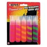 Klej brokatowy Noster Rainbow Laser 20ml x5 w sklepie internetowym papierA4.pl