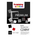 Blok techniczny A3 Happy Color 220g czarny 10k x10 w sklepie internetowym papierA4.pl