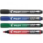 Marker Pilot SCA-100 okragły czerwony x1 w sklepie internetowym papierA4.pl