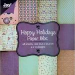 Blok papierów Joy 30,5x30,5cm Happy Holidays x1 w sklepie internetowym papierA4.pl