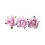 Róże papierowe Heyda 2,5cm różowe x12 w sklepie internetowym papierA4.pl