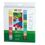 Farby akrylowe Happy Color 12ml 24kol. x1 w sklepie internetowym papierA4.pl