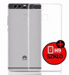 Etui silikonowe crystal 0.3mm guma do Huawei P9 + Szkło w sklepie internetowym 4kom.pl