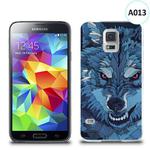 Etui silikonowe z nadrukiem Samsung Galaxy S5 - mroźny wilk w sklepie internetowym 4kom.pl