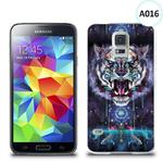 Etui silikonowe z nadrukiem Samsung Galaxy S5 - bajkowy tygrys w sklepie internetowym 4kom.pl