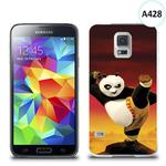 Etui silikonowe z nadrukiem Samsung Galaxy S5 - kung fu panda styl w sklepie internetowym 4kom.pl