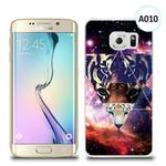 Etui silikonowe z nadrukiem Samsung Galaxy S6 Edge Plus - tygrys illuminati w sklepie internetowym 4kom.pl