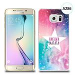 Etui silikonowe z nadrukiem Samsung Galaxy S6 Edge Plus - hakuna matata w sklepie internetowym 4kom.pl