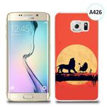 Etui silikonowe z nadrukiem Samsung Galaxy S6 Edge Plus - król lew w sklepie internetowym 4kom.pl