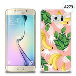 Etui silikonowe z nadrukiem Samsung Galaxy S6 Edge - egzotyczne owoce w sklepie internetowym 4kom.pl