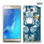 Etui silikonowe z nadrukiem Samsung Galaxy J5 2016 - lew abstrakcja w sklepie internetowym 4kom.pl