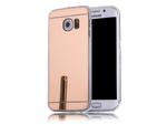 Etui lustrzane mirror gel do Samsung Galaxy S7 Różowe + Szkło - Różowy w sklepie internetowym 4kom.pl