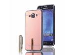 Etui lustrzane mirror gel Samsung Galaxy J1 2016 Różowe - Różowy w sklepie internetowym 4kom.pl