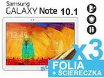 3x Folia ochronna na ekran do Samsung Galaxy Note 10.1 + 3x ściereczka w sklepie internetowym 4kom.pl