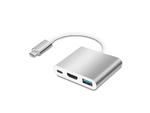 Adapter Przejściówka 4k USB-C 3.1 - HDMI/USB 3.0/USB-C Macbook w sklepie internetowym 4kom.pl