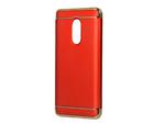 Etui Luxury 3w1 Xiaomi Redmi Note 4 / 4 Pro Czerwone +Szkło - Czerwony w sklepie internetowym 4kom.pl