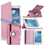 Etui stojak obrotowe do Samsung Galaxy Tab 3 8.0 Różowe - Różowy w sklepie internetowym 4kom.pl
