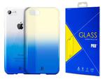 Etui floveme ombre Apple iPhone 7/8 niebieskie + Szkło w sklepie internetowym 4kom.pl