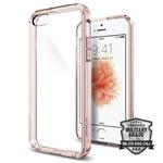 Etui Spigen Ultra Hybrid do iPhone 5/5s Rose Crystal - Różowy w sklepie internetowym 4kom.pl