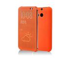 ETUI DO HTC ONE E8 FLIP DOT VIEW COVER POMARAŃCZOWE - Pomarańczowy w sklepie internetowym 4kom.pl