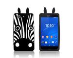 Etui silikonowe 3D Zebra Martin Sony Xperia Z3 Compact w sklepie internetowym 4kom.pl