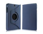 Granatowe etui skórzane PU Stand Cover Galaxy Tab A 9.7 T550 - Granatowy w sklepie internetowym 4kom.pl