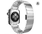 Elegancka bransoleta pasek do Apple Watch Lock Loop 38 mm Srebrny - Srebrny w sklepie internetowym 4kom.pl