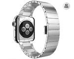 SREBRNA Elegancka bransoleta/pasek do Apple Watch Lock Loop 42mm - Srebrny w sklepie internetowym 4kom.pl