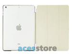 6w1- Przezroczyste Back Cover + Smart Cover + 2x folia + rysik + ściereczka do iPad Mini 2 3 - Biały w sklepie internetowym 4kom.pl