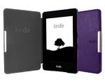 Etui Eko Skóra do Kindle Paperwhite na magnes - Fioletowy w sklepie internetowym 4kom.pl