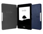 Etui Eko Skóra do Kindle Paperwhite na magnes - Granatowy w sklepie internetowym 4kom.pl