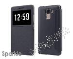 Etui Nillkin Sparkle Huawei Honor 7 Czarne - Czarny w sklepie internetowym 4kom.pl