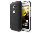 ETUI RINGKE SLIM MOTOROLA MOTO E 2015 BLACK - Czarny w sklepie internetowym 4kom.pl