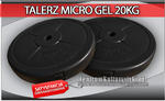 Obciążenie MicroGEL 20 kg/31 mm Platinum Fitness w sklepie internetowym CentrumKulturystyki.pl 
