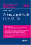 Zmiany w podatkach na 2011 rok w sklepie internetowym Ksiegarnia-wrzeszcz.pl