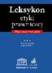 Leksykon etyki prawniczej. 100 podstawowych pojęć w sklepie internetowym Ksiegarnia-wrzeszcz.pl