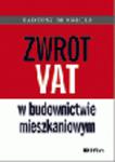 Zwrot VAT w budownictwie mieszkaniowym 2013 w sklepie internetowym Ksiegarnia-wrzeszcz.pl