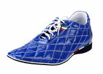 Obuwie męskie - Sportowe - 308/92 Blue vernice vecchio w sklepie internetowym Comodoesano.com.pl