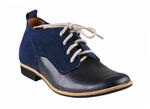 Obuwie męskie - Casual - 324/91 Blue arcadia/camoscio w sklepie internetowym Comodoesano.com.pl