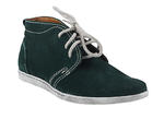 Obuwie męskie - Casual - 348/16 Green camoscio w sklepie internetowym Comodoesano.com.pl